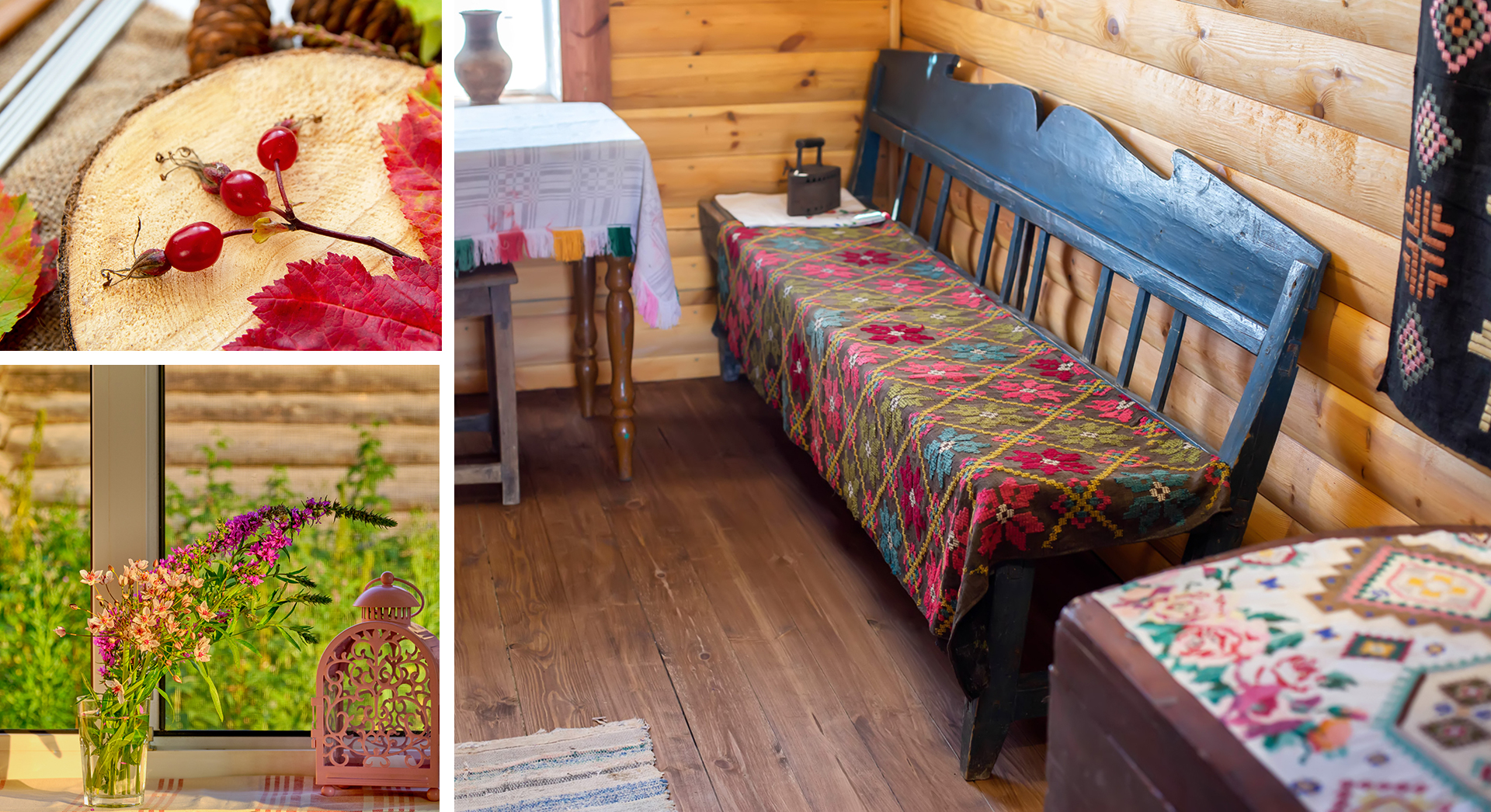 Cabinetry for Log Homes
