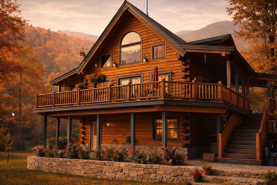 Andouver Log Cabin Kit