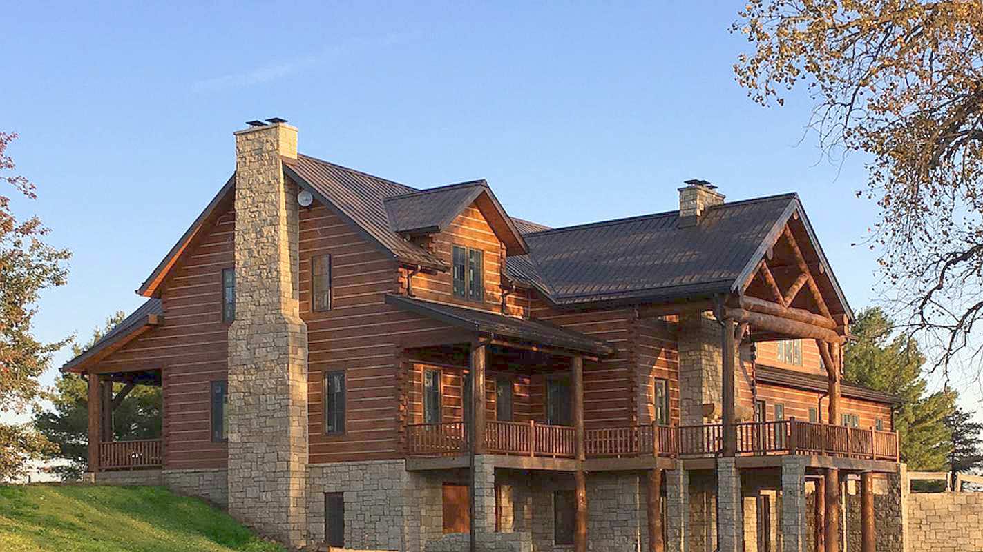 Luxury Log Home
